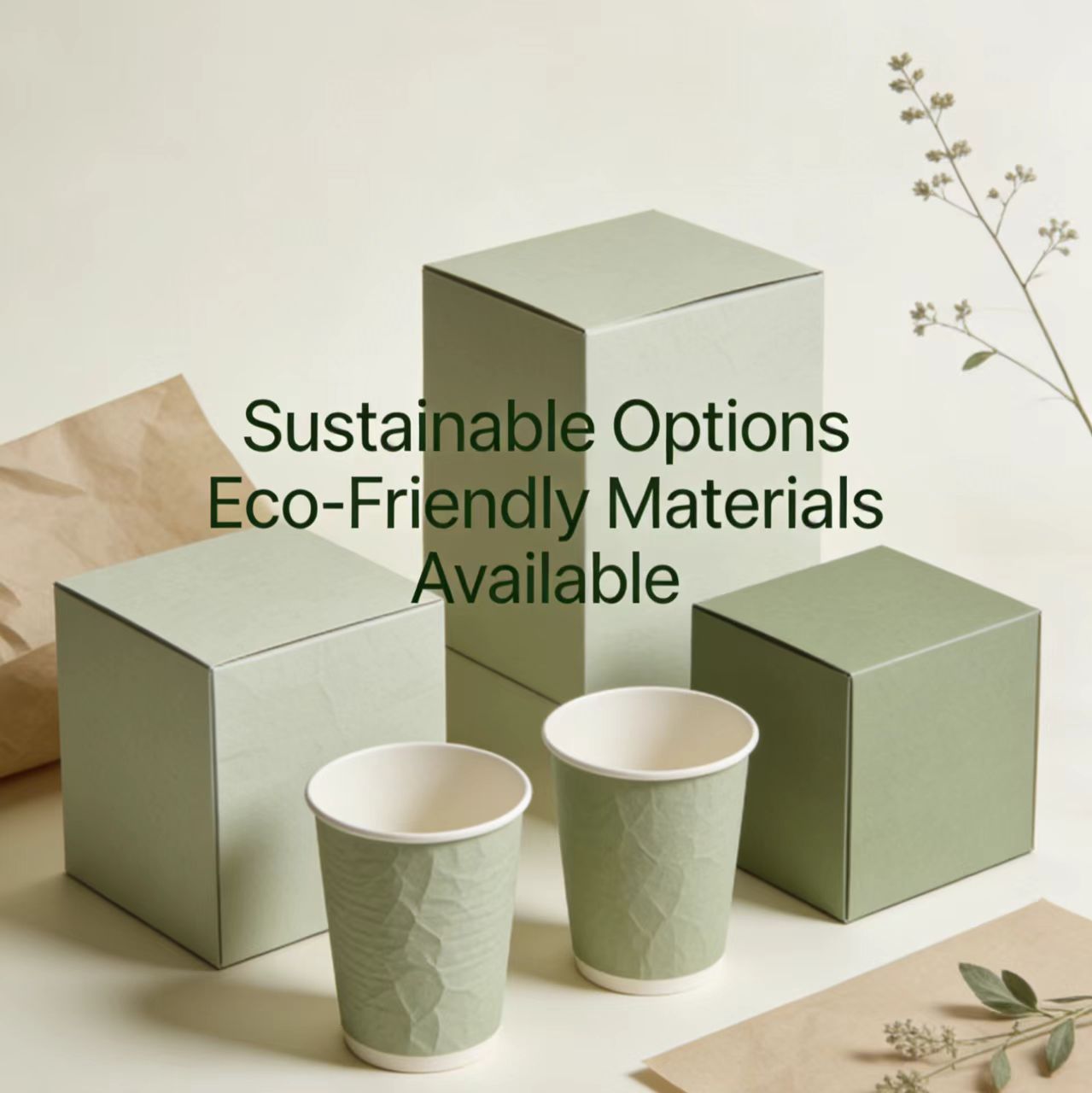 Sustainable Options Eco-Friendly Materials Available